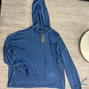 Joan Vass Hooded Top